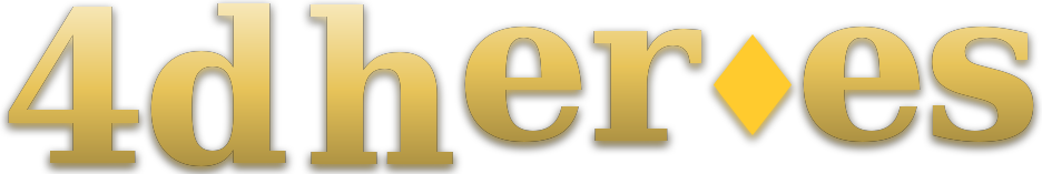 4d heroes logo